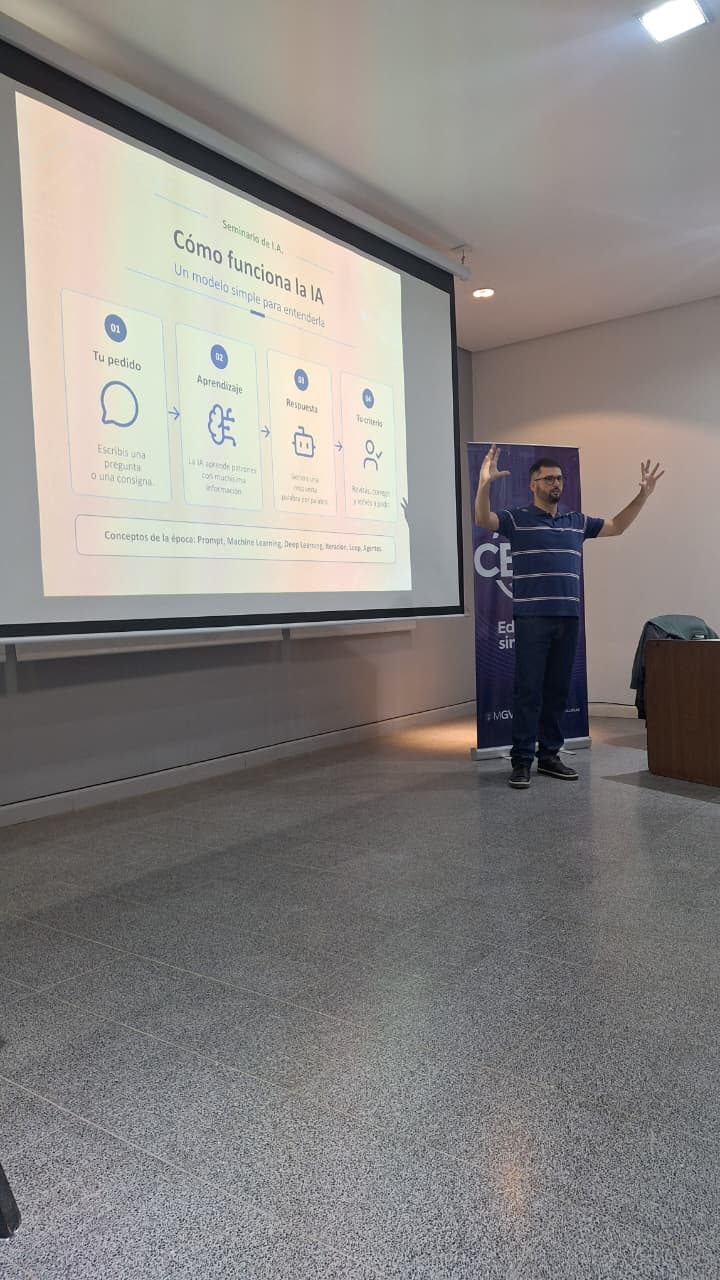 Seminario de inteligencia artificial en General Villegas